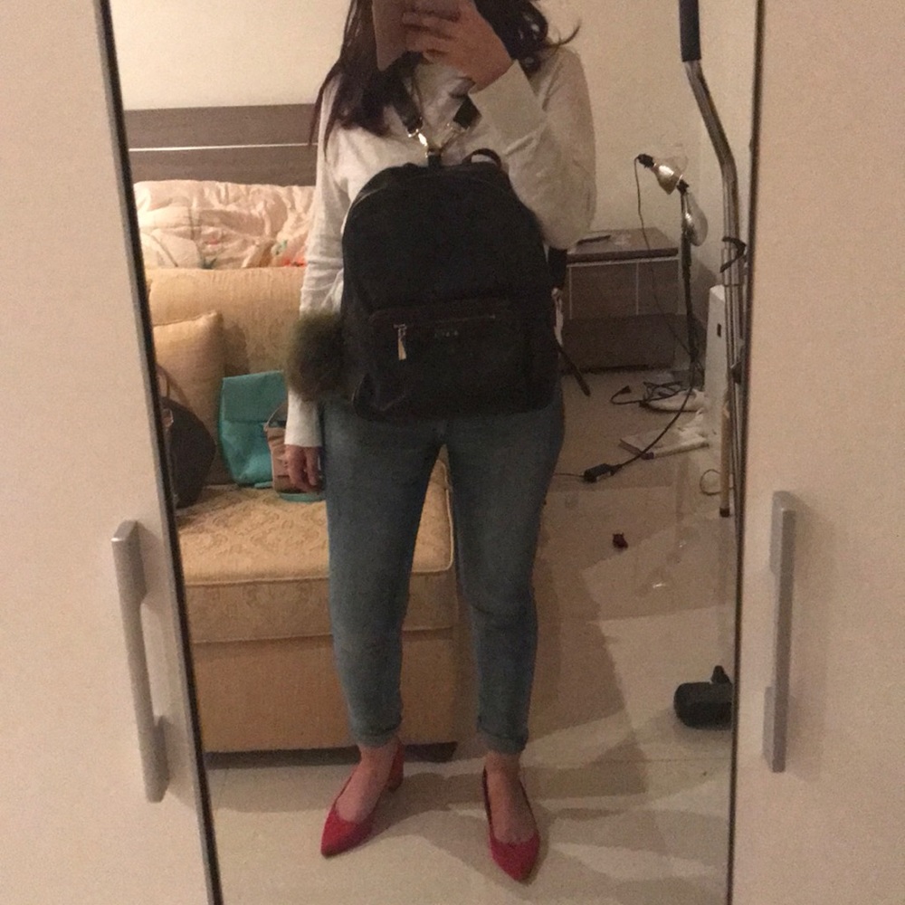 Francesco Biasa leather backpack